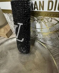 iQOSイルマワンデコケース黒×LV文字