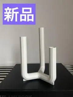 モデルルーム展示雑貨⭐白亜のオブジェ⭐モダンなシェルフに - メルカリ