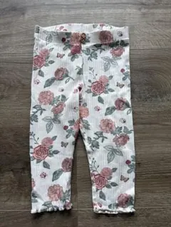 H&M ベビー 花柄レギンス　74サイズのサムネイル