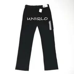 UNIQLO スリムフィット チノパンツ ブラック メンズ W76（M相当）