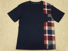 極美品　ブラックレーベル　クレストブリッジ　切り返しチェック　ポケットTシャツのサムネイル