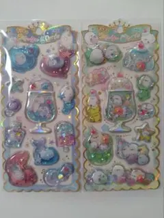 キラキラウォーターインシール　クラックス　正規品　シマエナガ　アザラシ