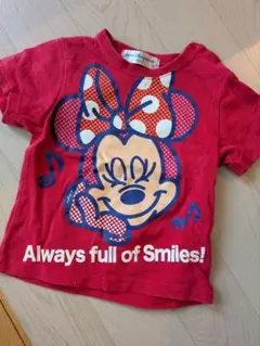 東京ディズニーリゾート ミニーマウス Tシャツ 80