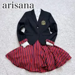 極美品　arisana アリサナ フォーマル3点セット 女の子 卒業式 入学式