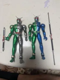 仮面ライダーW フィギュアセット 2体 武器付き