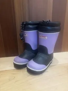 Coleman 子供用長靴 16.0cm 紫色