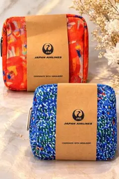 JAL 国際線ビジネスクラスアメニティポーチ 2個セット