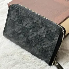 美品✨ルイヴィトン ダミエグラフィット ジッピーコインパース コインケース