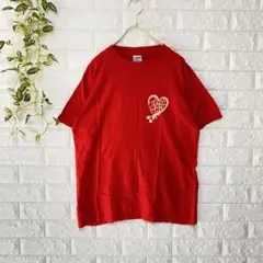 プリントスター【printstar】Tシャツ【M】赤 半袖 プリント