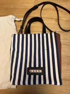 最終価格マルニ　MARNI MINI MUSEO STRIPETOTE BAGのサムネイル