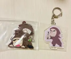 忍たま 体験展 諸泉尊奈門 雑渡昆奈門 ミニキャラアクリルキーホルダー ラバスト