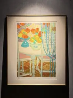 平田博　【ぶどうVＩ】　lithograph 50限定 平田博 【ぶどうVI】 lithograph 50限定 - メルカリ