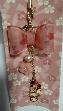 東京ディズニーリゾート　2012 ミニーマウス　ストラップ