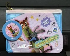 サンスター ディズニー映画 ズートピア ジュディ ニック ミニポーチ
