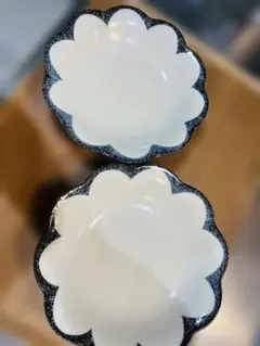 花びら型皿 2個セット