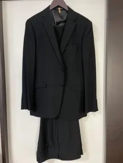 SUIT SELECT メンズスーツ上下　黒AB7180 極美品　フォーマル礼服