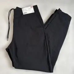 新品☆UNIQLO ウルトラストレッチアクティブジョガーパンツ S ブラック