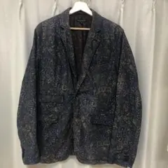 【ENGINEERED GARMENTS】テーラードジャケット　総柄　アメリカ製