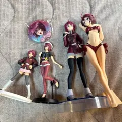 ガンダムSEED DESTINY フィギュア 缶バッジセット ルナマリア・ホーク