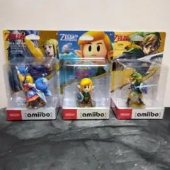 ゼルダの伝説 amiibo フィギュア 3体セット
