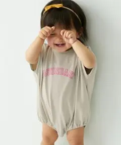 グレー ロンパース　70cm ベビー