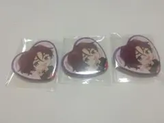 カリスマ ハート缶バッジ 天堂天彦 3個
