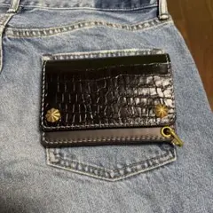 トラッカーウォレット　ショート　コンチョ