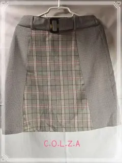 C.O.L.Z.A チェック柄ミニスカート