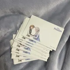 アナと雪の女王 ディズニー メモ帳 メッセージカード