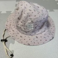 花柄　ピンク　帽子　52cmのサムネイル