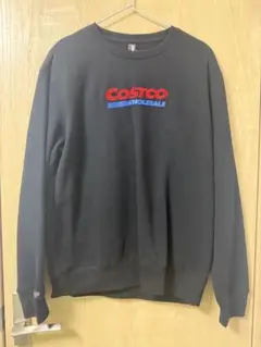 COSTCOコストコ ブラック スウェット メンズXS/レディースSサイズ