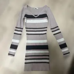 LIPSERVICE リップサービス　ニットワンピース