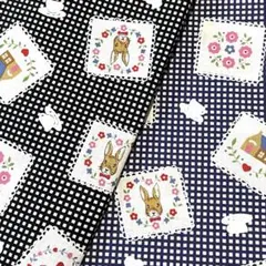 生地　カントリー　カントリーラビット　2枚セット