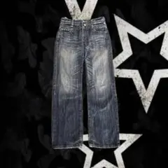 American Eagle ジーンズ ストレッチ ハードクラッシュ加工 W33 - メルカリ