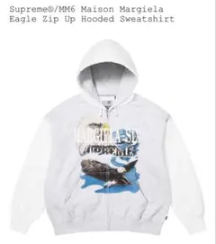 SupremexMM6 Eagle Zip Up Hooded Sweat - メルカリ