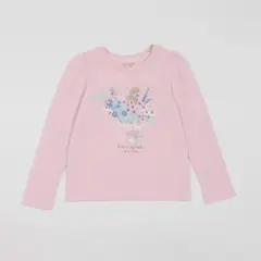 新品　ケイトスペード　トドラー ブーケフォーユー長袖Tシャツ