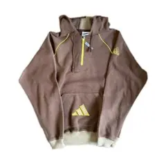 大幅値下げ！ 90s 【希少】adidas　ハーフジップパーカー