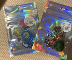 たまごっち　オーロラ　ホログラム加工　クリアシール　2種セット