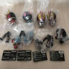 パワーナックル　トウマ　仮面ライダー　1号　クウガ　ファイズ　４体セット　ガチャ