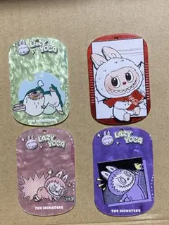 ラブブ アクリル プレート 4枚セット