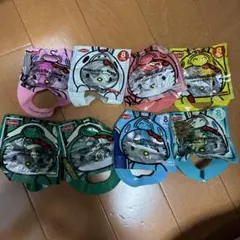 レトロ　ハローキティ×ロディ ストラップ 8個セット