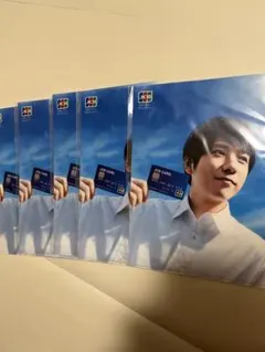 【新品未使用】嵐　二宮　ニノミ　クリアファイル5枚