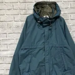 コロンビア　マウンテンパーカー　ブルーM ロゴ刺繍アウトドア1118