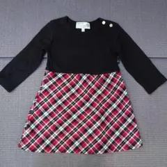 ２歳(86cm) アニエスベー Agnes b. ワンピース チェック柄