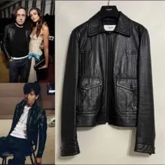 未使用 セリーヌ エディスリマン着 キムタク着 20ss レザージャケット