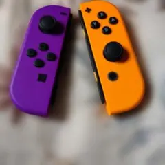 Switch Joy-Con　ジョイコン　純正　 ネオンパープル ネオンオレンジ