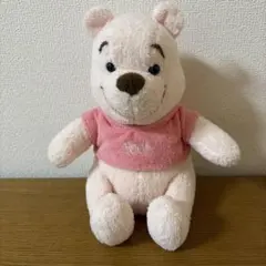プーさん ぬいぐるみ レトロ ブルー - メルカリ