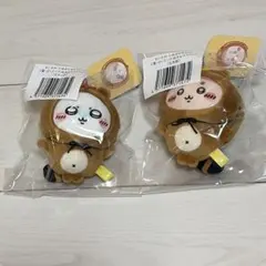 ちいかわ　たぬきだもんくじ　C賞マスコット　モモンガ/古本屋カニ③