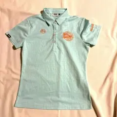 FILA GOLF レディース ポロシャツ ライトブルー M