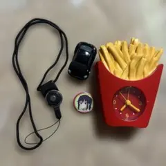 McDonald's フライドポテト 目覚まし時計置時計 ネックストラップ
